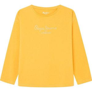 Pepe Jeans Vita T-shirt Met Lange Mouwen Geel 16 Years Meisjes