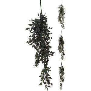 Kunstplant - Hangplant - Groen - Kunststof - Inclusief Pot