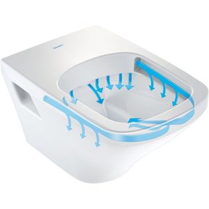 Duravit Durastyle wandcloset 54cm rimless diepspoel wit