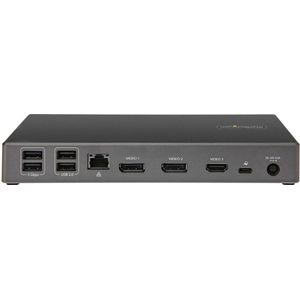 StarTech Triple 4K Monitor USB-C Docking Station - 100W PD