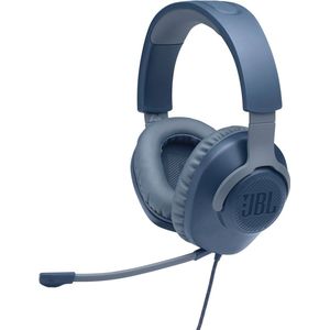 Bedrade over-ear gaming headset met afneembare microfoon - Blauw