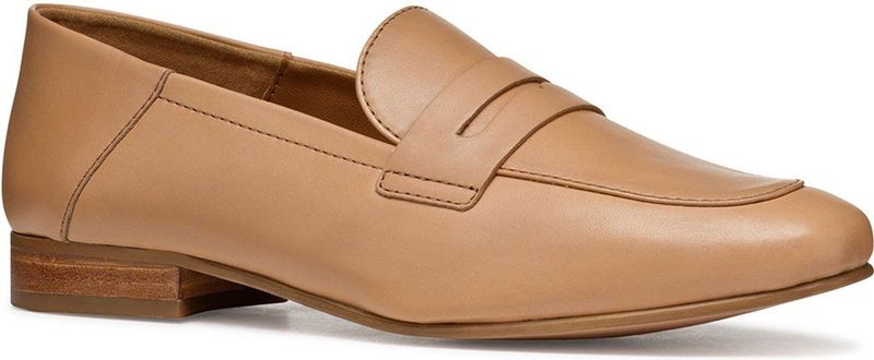 Geox - Mantinea - Loafers - Zwart - Nappaleer