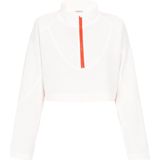 myMo - Fashion Look Collection - Sweatshirt - Cropped - Met Staande Kraag en Rits