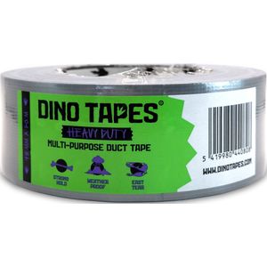 Dino Tapes - Duct Tape - Multi-Purpose - 48mm x 25m - Weerbestendig - Gemakkelijk scheuren - Extra sterk
