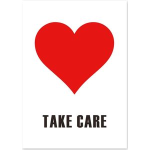 Wenskaart Take Care | set van 10 kaarten