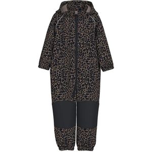 Meisjes NMFALFA08 Softshell Pak AOP1 FO NOOS Regenpak Bruin 104 cm