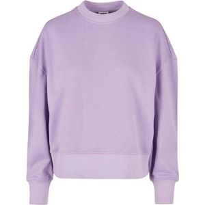 Urban Classics - Oversized Terry Crewneck sweater/trui - 5XL - Pastelpaars