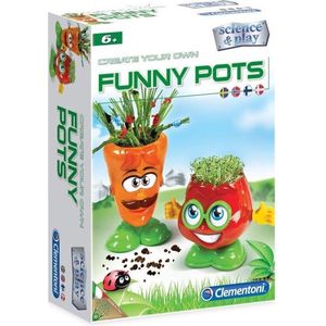 Clementoni Knutselset Funny Pots Junior 10-delig