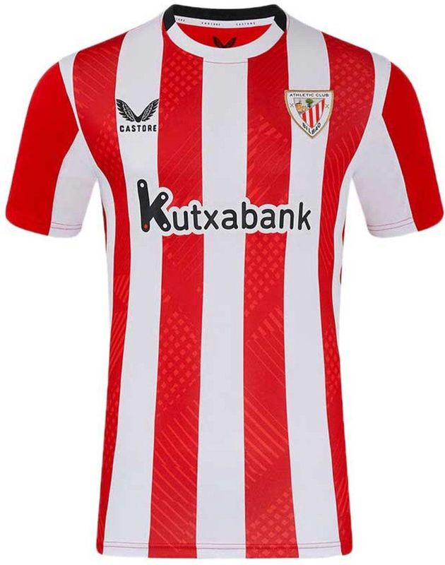 Castore - Athletic Club 24/25 - Replica Thuis T-shirt - Rood - Korte Mouwen
