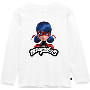 Miraculous Ladybug Met Logo Premium T-Shirt Kinderen Met Lange Mouwen