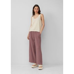 Q/S designed by - Harembroek - Bruinroze - Hoog Taille - Wijd