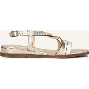 Notre-V - 23161 - Sandalen - Goud - Leer - Zomer