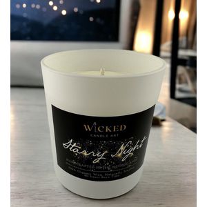 Wicked Candle Art - Geurkaars - Soy Candle - Starry Night