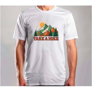 Sun Take a Hike - T Shirt - HikingAdventure - Running - TrailLife - NatureWalks - Wandelen - Wandeltocht - Natuurwandeling - Bergwandelen