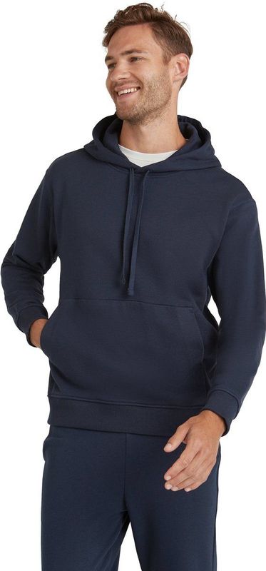 FALKE Basic Light Sweat Hoodie zacht comfortabel katoen sweater heren blauw - maat S