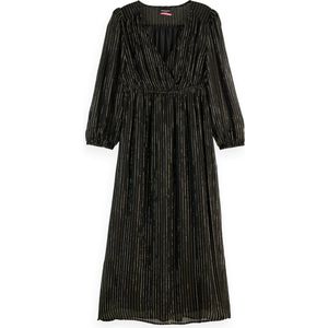 Scotch & Soda 178234 Lange Jurk Met Lange Mouwen