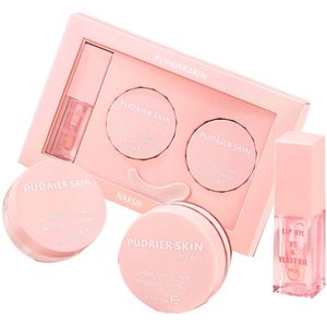 NAXSIR 3 - in - 1 Hydraterende Lipverzorgingsset | Lipscrub, Lippenbalsem & Lipolie | Zacht voor Delicate Lippen | Maakt Lippen Super Zacht, Glad en Intensief Hydraterd | Optimaal Vochtigheidsbehoud