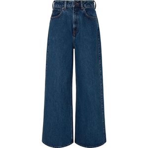 Pepe Jeans - PL204740CT9 - Jeans - Blauw - Wijde Pijpen - Casual - Duurzaam