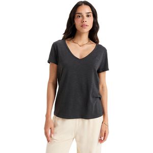 Roxy - Is Flowing Top - T-shirt - V-hals - Dames
