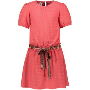 B. Nosy Y402-5833 Meisjes Jurk - Hot Coral - Maat 146-152