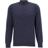 OLYMP - modern fit - Turtleneck Trui - Marine Blauw Melange