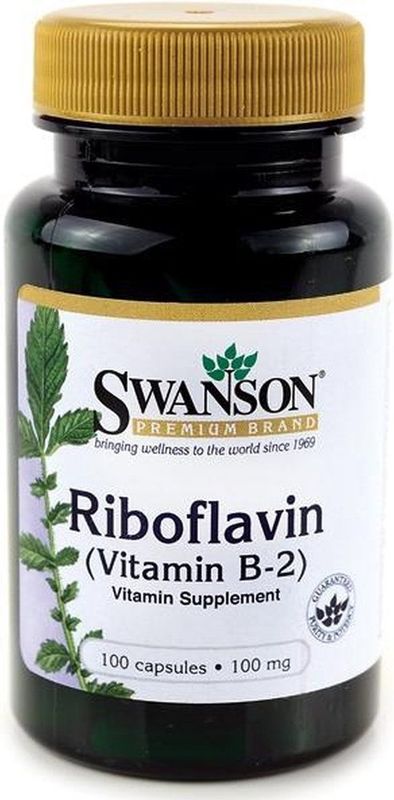 Swanson Health Vitamine B-2 100mg