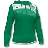 Sporttrui joma supernova hoodie jas groen-wit groen xs