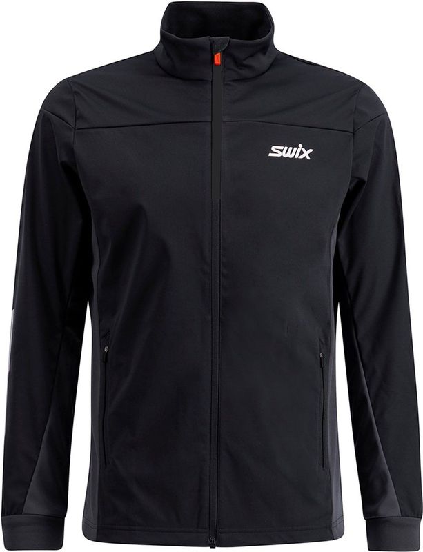 Swix Cross Jas Zwart L Man