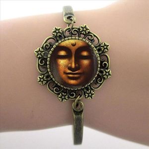 Wellness-House | Armband Wheel of Dharma bruin | Dharma | Zen Armband | Buddha | Unisex