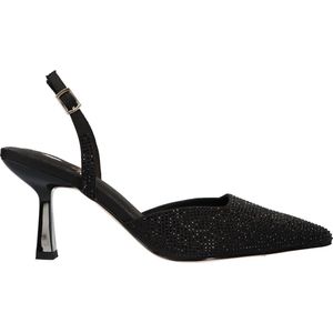 La Strada Zwarte slingback met glitter dames - maat 39