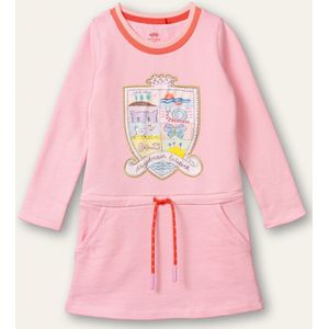 Oilily - Haard long sleeve sweat dress - Roze - 92/2T