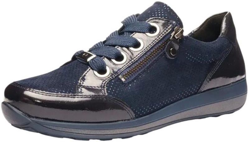 Ara - Art 12-64587 02 - Blauw - Lak Sneaker - Dames