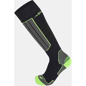 Nordica - Wintersportsokken/Skisokken - All Mountain Comfort - 35/38 - Zwart/neon groen