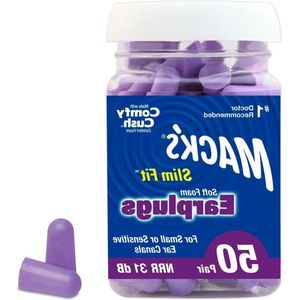 Slim Fit oordopjes van Macks met maximale gehoorbescherming - Comfortabele oordopjes