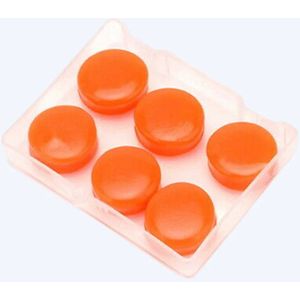 Jumada's - Oordoppen - Oorbescherming - Waterbescherming - Vervormbaar - Siliconen - Oranje