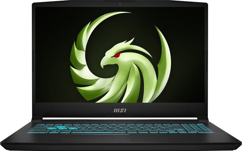MSI Bravo 15 C7UDX-043NL AMD Ryzen™ 5 7535HS Laptop 39,6 cm (15.6") 16 GB DDR5-SDRAM 512 GB SSD NVIDIA GeForce RTX 3050 Wi-Fi 6E (802.11ax) Windows 11 Zwart