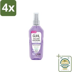 Guhl - Spray - Hyaluron Verzorging - 150 ml - Voordeelverpakking - 4 stuks - Hydratatie - Hittebescherming
