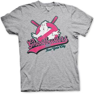 Ghostbusters Heren Tshirt -2XL- New York City Grijs