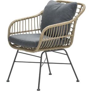 5-persoons ronde tuinset - Edison tafel - 5 Margriet stoelen - Garden Impressions