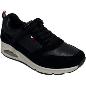 Elong500® - Heren Schoenen - Heren Sneakers - Lichtgewicht Heren Sneakers - Zwart- Maat 41