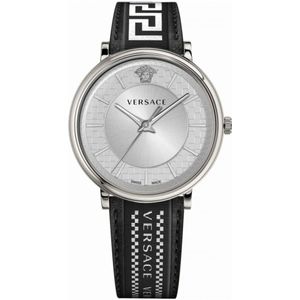 Versace VE5A01021 horloge mannen - Roestvrij Staal - zilver