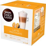 Multipack 6x Nescafé Dolce Gusto koffiecapsules, Latte Macchiato, pak van 16 stuks
