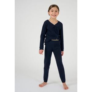 Damart - Trui Thermolactyl meisjes, kabelgebreid - Kinderen - Blauw - 4 JAAR