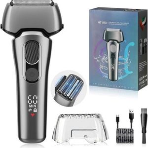 Skull Shaver - Gladde en Snelle Scheerervaring - Voor Hoofd, Gezicht en Nek - Ergonomisch en Draadloos Design - Precisie en Comfort in één - Voor een Strakke Look Thuis of Onderweg