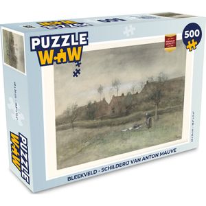 Puzzel Bleekveld - Schilderij van Anton Mauve - Legpuzzel - Puzzel 500 stukjes