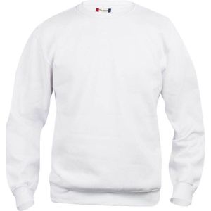 Clique Basic Roundneck Sweater Wit maat L