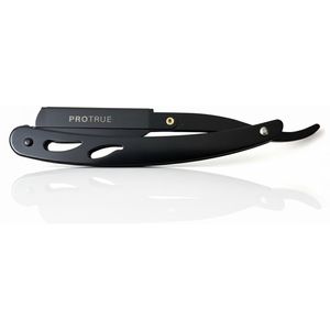 ProTrue Open Scheermes met 100 Scheermesjes - Klassiek Barbiersmes - Shavette - Safety razor - Straight Razor voor mannen