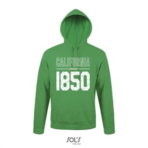 Hoodie 359-30 California 1850 - Groen, xxL