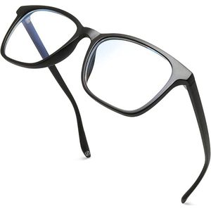 Equivera Daglichtbril - Daglichtbril - Therapiebril - Computerbril - Gamebril - Schermbril - Blauwlicht Filter - Anti-Vermoeidheid - Zonder Sterkte