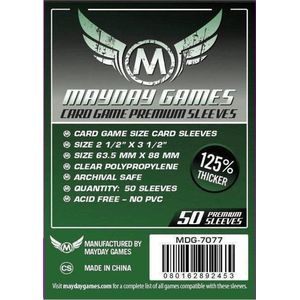 50 Mayday Games Card Sleeves 63,5 x 88mm (MDG-7077)